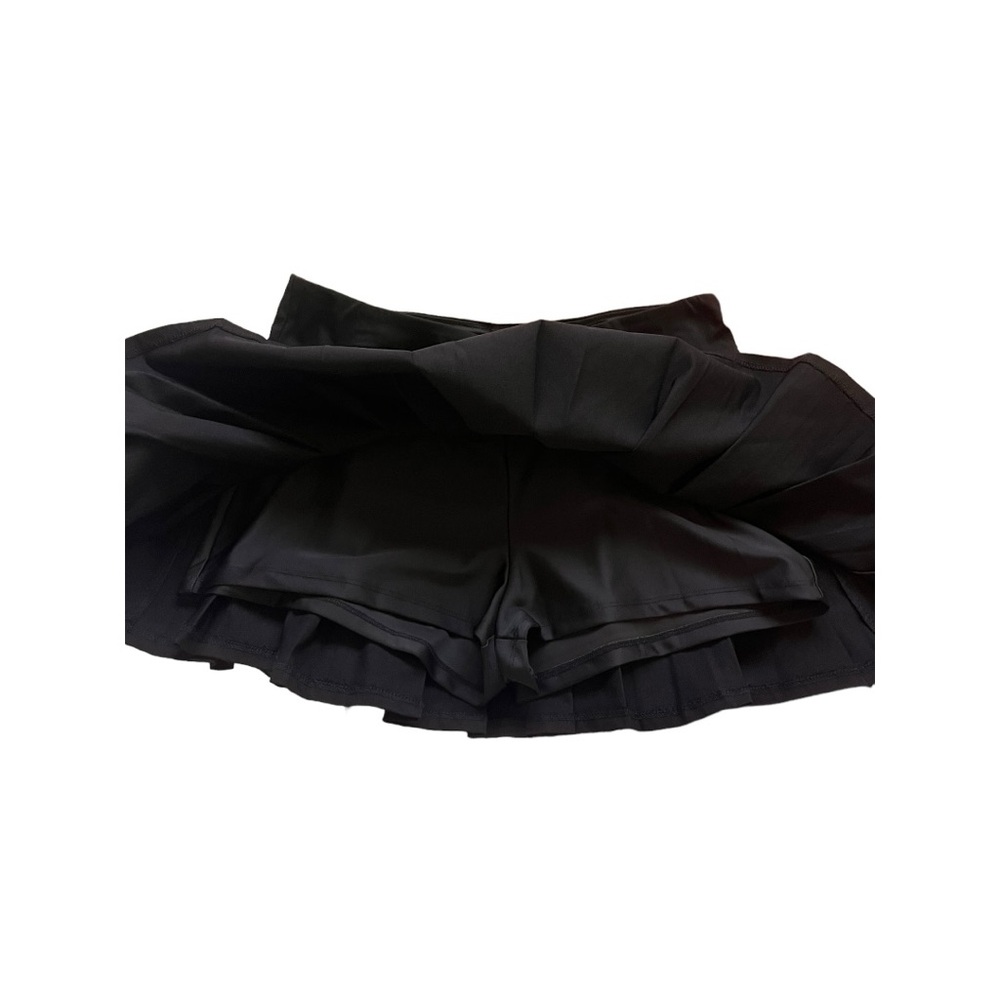 Sincerely Jules black a line pleated black mini skirt - Picture 6 of 6